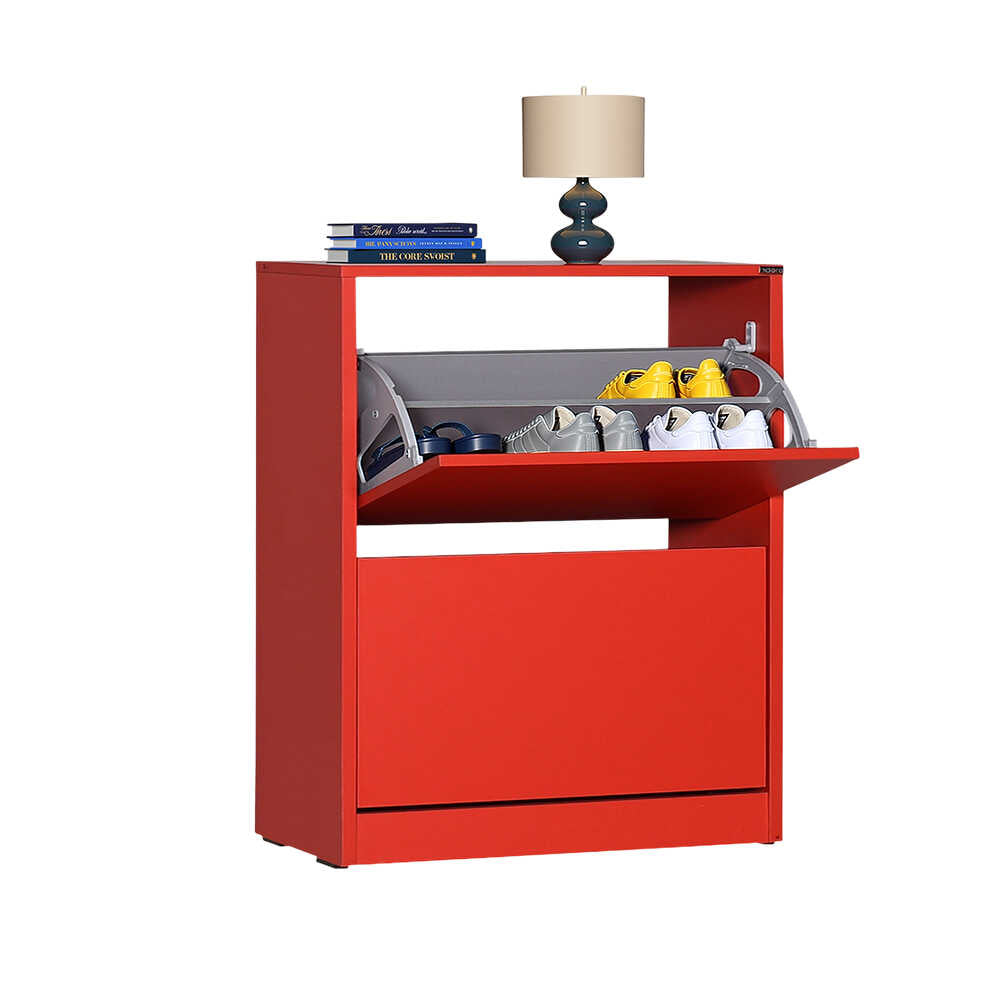 Pantofar SHC-520-BB-1 Home Collection® Max, 12 Perechi, 2 Compartimente, 73x84x26 cm - Rosu | SKU: SHC-520-KK-1
