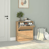 Pantofar SHC-520-BB-1 Home Collection® Max, 12 Perechi, 2 Compartimente, 73x84x26 cm - Stejar | SKU: SHC-520-FF-1