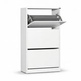 Pantofar SHC-530-BB-1 Home Collection® Max Plus, 18 Perechi, 3 Compartimente, 73x119x26 cm - Alb | SKU: SHC-530-BB-1, SHC-530-FF-1, SHC-530-UU-1, SHC-530-KK-1, SHC-530-HH-1, SHC-530-OO-1