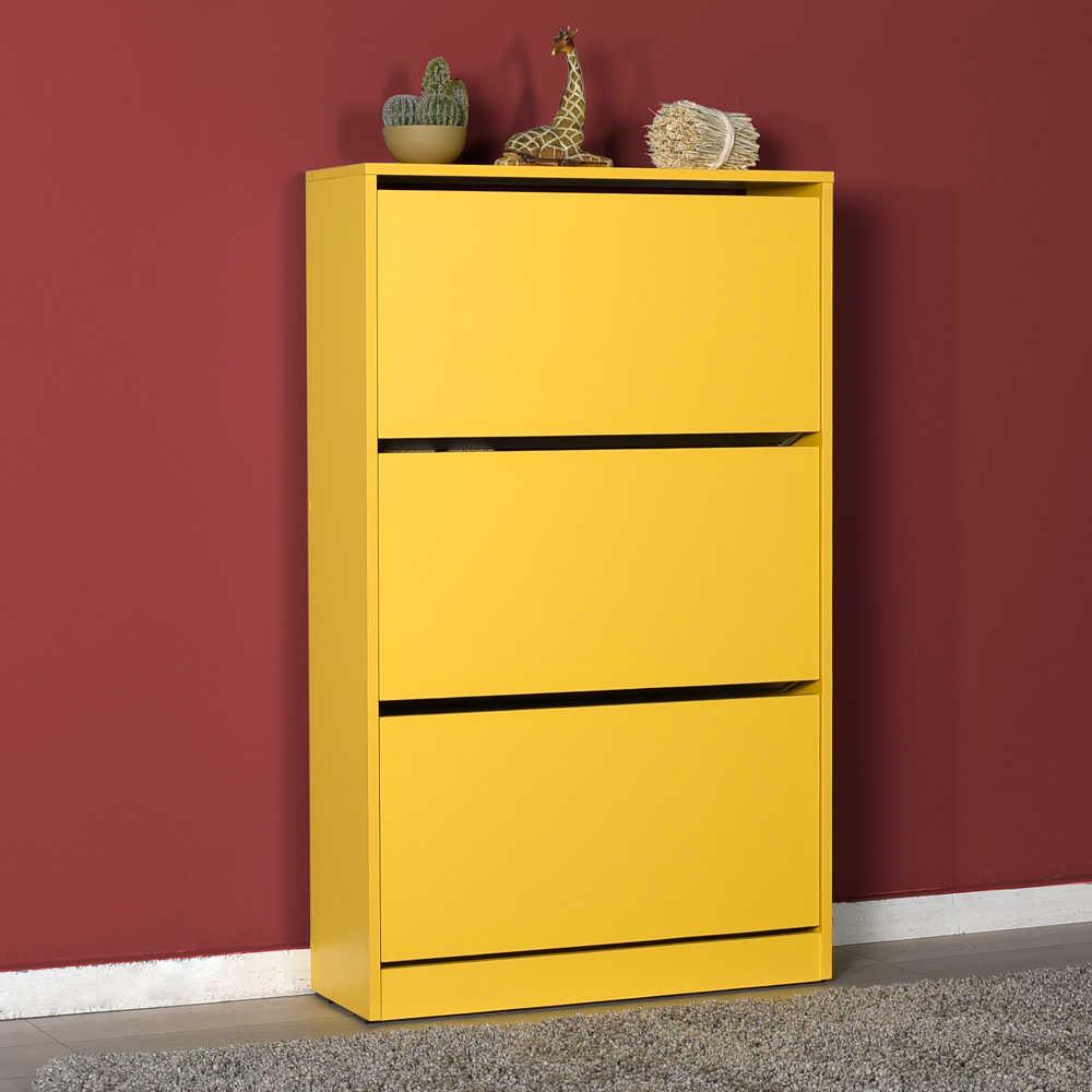 Pantofar SHC-530-BB-1 Home Collection® Max Plus, 18 Perechi, 3 Compartimente, 73x119x26 cm - Galben | SKU: SHC-530-HH-1