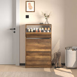 Pantofar SHC-530-BB-1 Home Collection® Max Plus, 18 Perechi, 3 Compartimente, 73x119x26 cm - Maro | SKU: SHC-530-OO-1