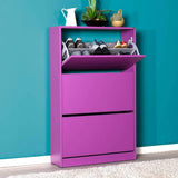 Pantofar SHC-530-BB-1 Home Collection® Max Plus, 18 Perechi, 3 Compartimente, 73x119x26 cm - Mov | SKU: SHC-530-UU-1