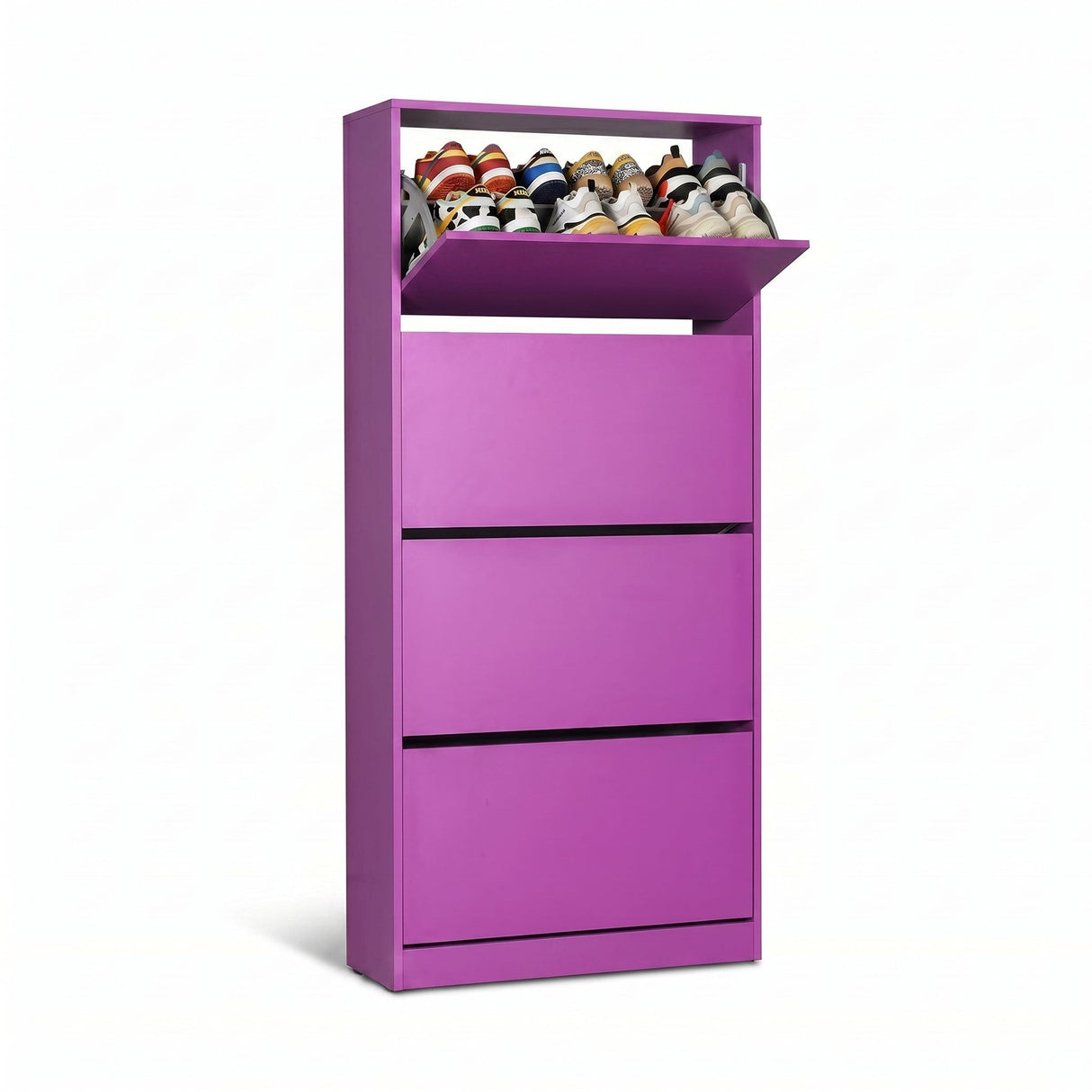 Pantofar SHC-540-BB-1 Home Collection® Max XL, 24 Perechi, 4 Compartimente, 73x157x26 cm - Mov | SKU: SHC-540-BB-1, SHC-540-HH-1, SHC-540-UU-1, SHC-540-FF-1, SHC-540-KK-1, SHC-540-OO-1