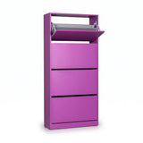 Pantofar SHC-540-BB-1 Home Collection® Max XL, 24 Perechi, 4 Compartimente, 73x157x26 cm - Mov | SKU: SHC-540-UU-1