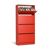 Pantofar SHC-540-BB-1 Home Collection® Max XL, 24 Perechi, 4 Compartimente, 73x157x26 cm - Rosu | SKU: SHC-540-KK-1