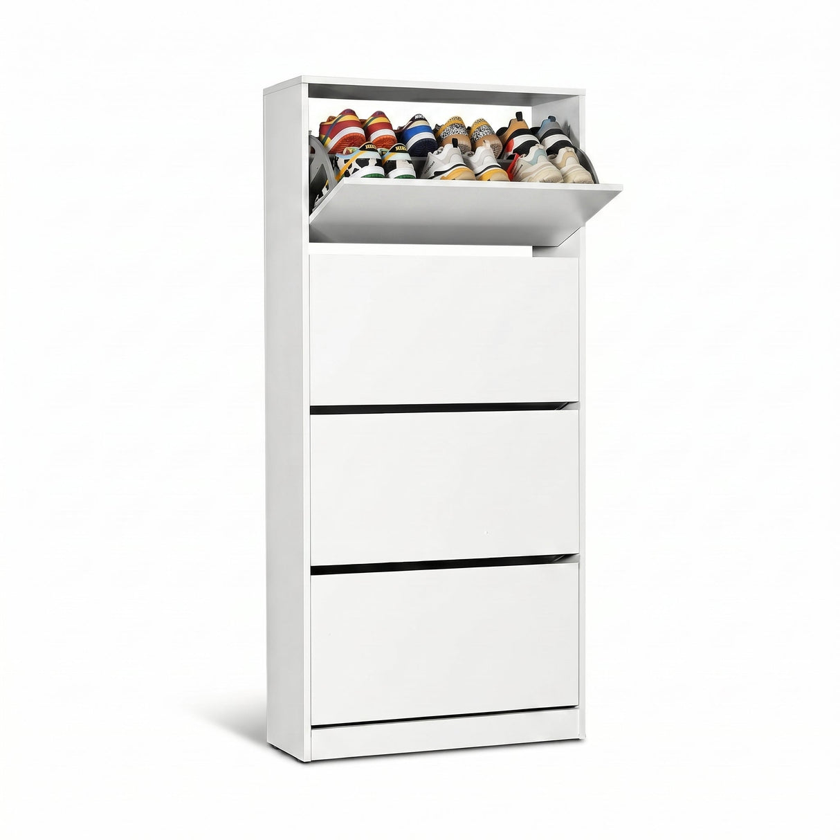 Pantofar SHC-540-BB-1 Home Collection® Max XL, 24 Perechi, 4 Compartimente, 73x157x26 cm - Alb | SKU: SHC-540-BB-1, SHC-540-HH-1, SHC-540-UU-1, SHC-540-FF-1, SHC-540-KK-1, SHC-540-OO-1