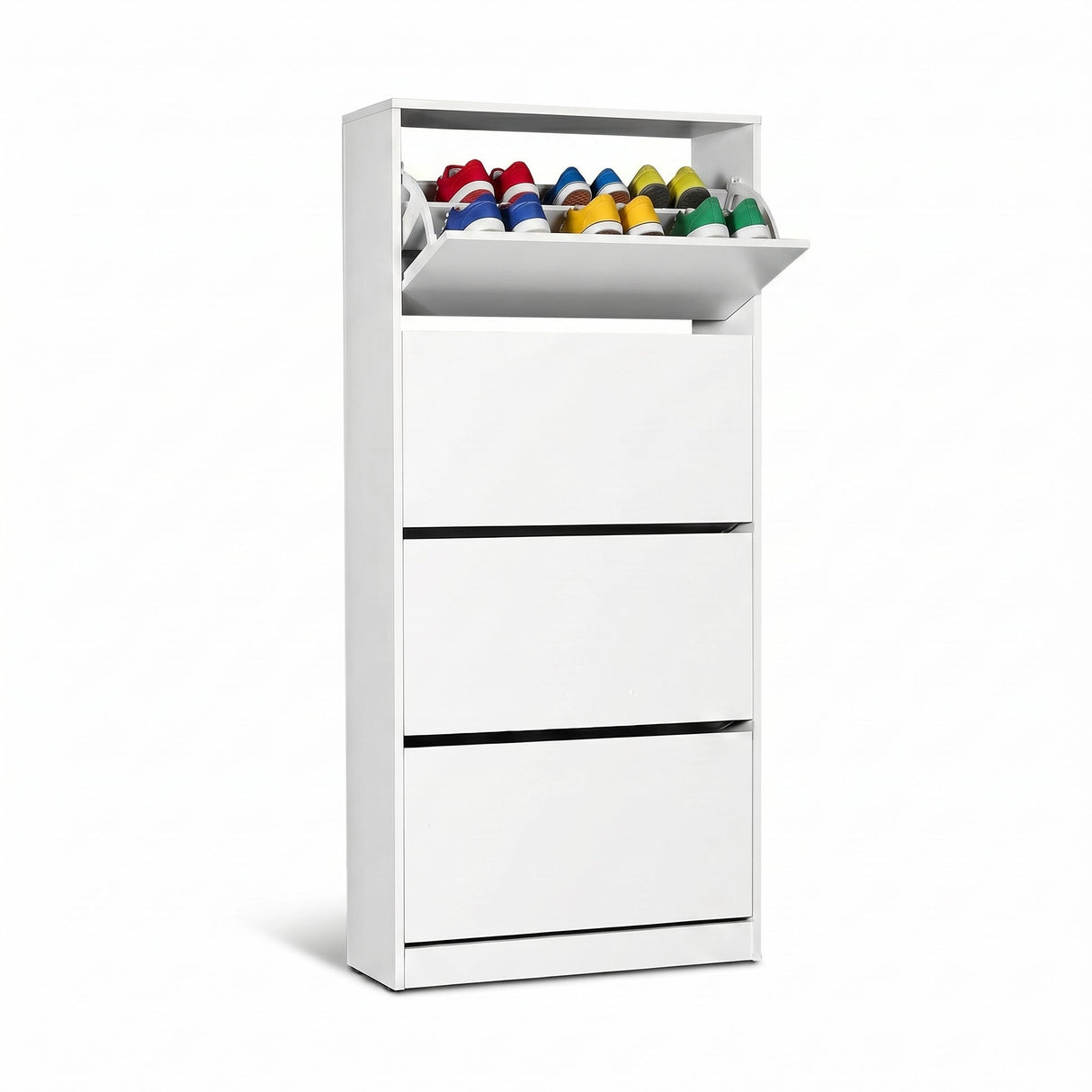 Pantofar SHC-540-BB-1 Home Collection® Max XL, 24 Perechi, 4 Compartimente, 73x157x26 cm - Alb | SKU: SHC-540-BB-1, SHC-540-HH-1, SHC-540-UU-1, SHC-540-FF-1, SHC-540-KK-1, SHC-540-OO-1