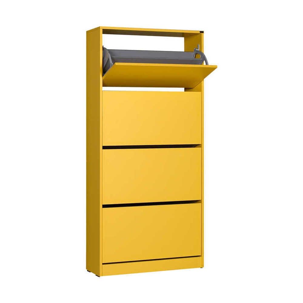 Pantofar SHC-540-BB-1 Home Collection® Max XL, 24 Perechi, 4 Compartimente, 73x157x26 cm - Galben | SKU: SHC-540-HH-1