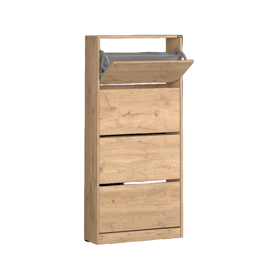 Pantofar SHC-540-BB-1 Home Collection® Max XL, 24 Perechi, 4 Compartimente, 73x157x26 cm - Natural | SKU: SHC-540-FF-1