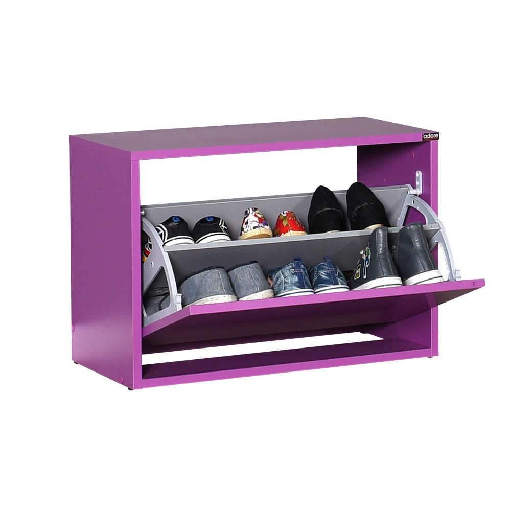 Pantofar Băncuță SHC-110-BB-1 Home Collection®, cu Șezut, 6 Perechi, 60x42x30 cm - Mov | SKU: SHC-110-BB-1, SHC-110-TT-1, SHC-110-UU-1, SHC-110-TA-1, SHC-110-OO-1, SHC-110-OA-1, SHC-110-KK-1, SHC-110-HH-1, SHC-110-YY-1