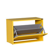 Pantofar Băncuță SHC-110-BB-1 Home Collection®, cu Șezut, 6 Perechi, 60x42x30 cm - Galben | SKU: SHC-110-HH-1