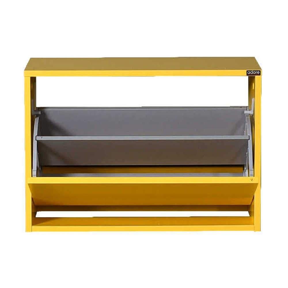 Pantofar Băncuță SHC-110-BB-1 Home Collection®, cu Șezut, 6 Perechi, 60x42x30 cm - Galben | SKU: SHC-110-HH-1