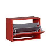 Pantofar Băncuță SHC-110-BB-1 Home Collection®, cu Șezut, 6 Perechi, 60x42x30 cm - Rosu | SKU: SHC-110-KK-1