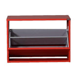 Pantofar Băncuță SHC-110-BB-1 Home Collection®, cu Șezut, 6 Perechi, 60x42x30 cm - Rosu | SKU: SHC-110-KK-1