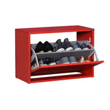 Pantofar Băncuță SHC-110-BB-1 Home Collection®, cu Șezut, 6 Perechi, 60x42x30 cm - Rosu | SKU: SHC-110-KK-1
