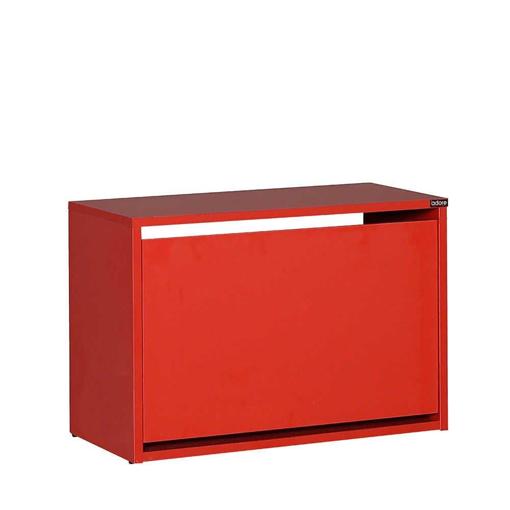 Pantofar Băncuță SHC-110-BB-1 Home Collection®, cu Șezut, 6 Perechi, 60x42x30 cm - Rosu | SKU: SHC-110-KK-1