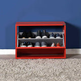 Pantofar Băncuță SHC-110-BB-1 Home Collection®, cu Șezut, 6 Perechi, 60x42x30 cm - Rosu | SKU: SHC-110-KK-1
