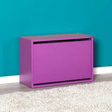 Pantofar Băncuță SHC-110-BB-1 Home Collection®, cu Șezut, 6 Perechi, 60x42x30 cm - Mov | SKU: SHC-110-UU-1
