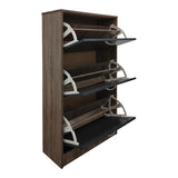 Pantofar Savaz, Lemn, 60x24x114 cm - Antracit
