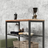 Pantofar Gummata, Negru, 60x25x68 cm