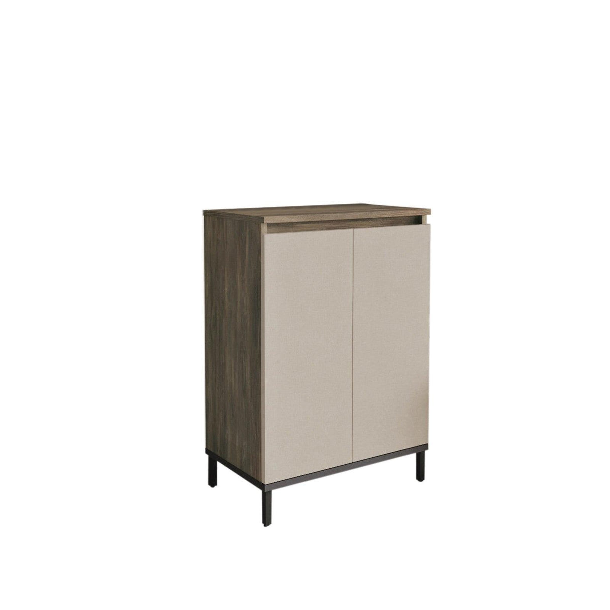 Pantofar Hol cu 2 usi si 3 Rafturi, Maro, 60x86x36 cm