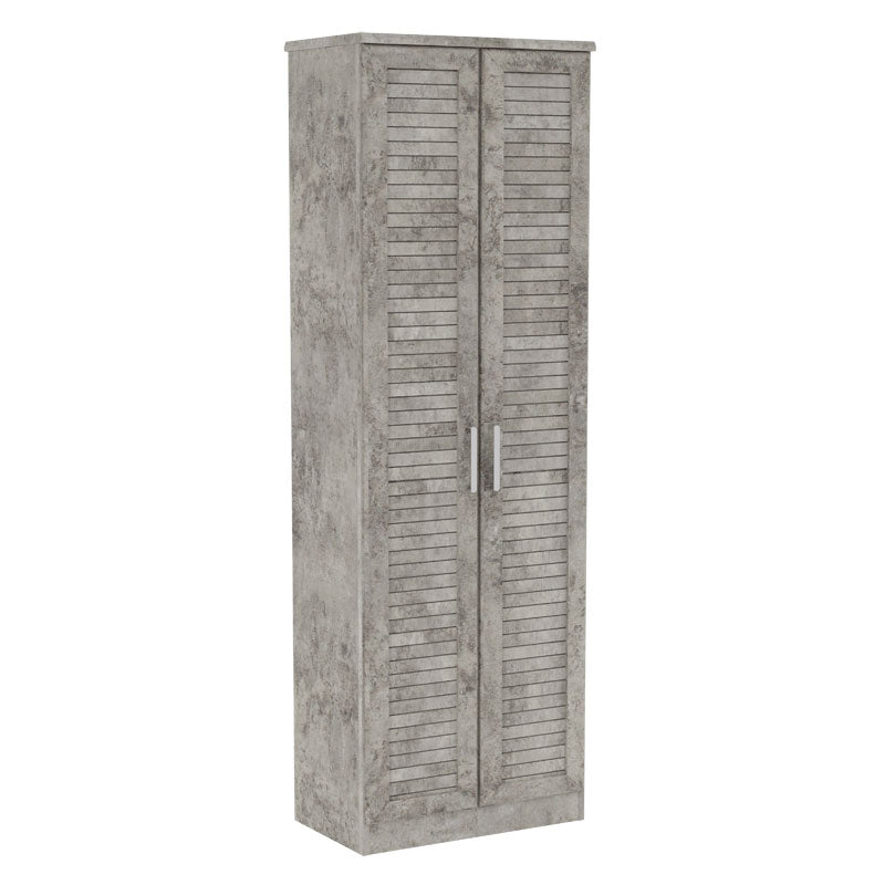 Pantofar Sante, sonoma - maro - nuc - alb - antracit, 60x37x183 cm - Pantofar Sante Pakketo, sonoma - maro - nuc - alb - antracit, 60x37x183 cm - 123-000199