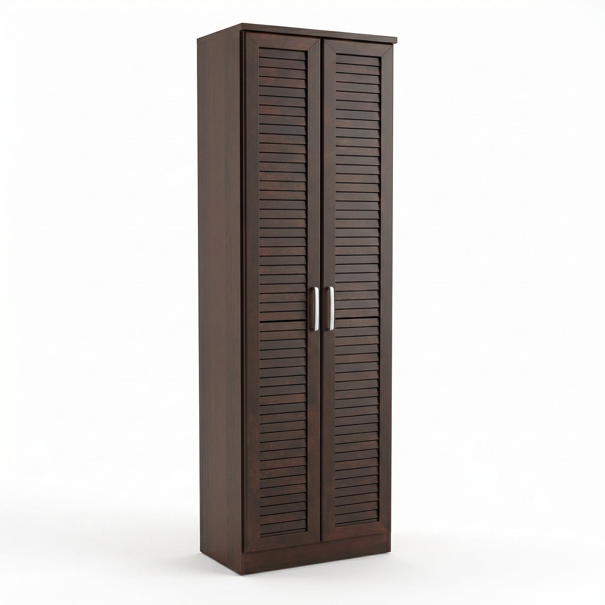Pantofar Sante, sonoma - maro - nuc - alb - antracit, 60x37x183 cm - Maro