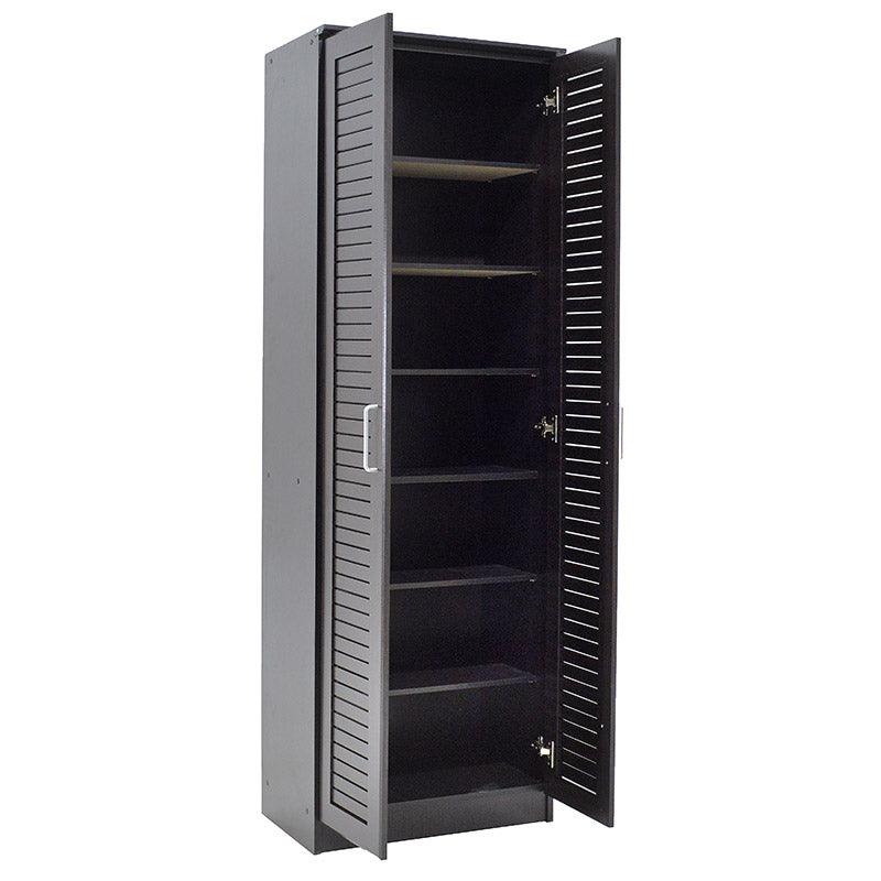 Pantofar Sante, sonoma - maro - nuc - alb - antracit, 60x37x183 cm - Nuc