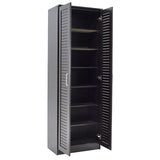 Pantofar Sante, sonoma - maro - nuc - alb - antracit, 60x37x183 cm - Nuc