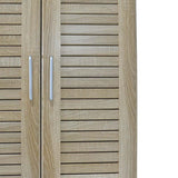 Pantofar Sante, sonoma - maro - nuc - alb - antracit, 60x37x183 cm - Sonoma