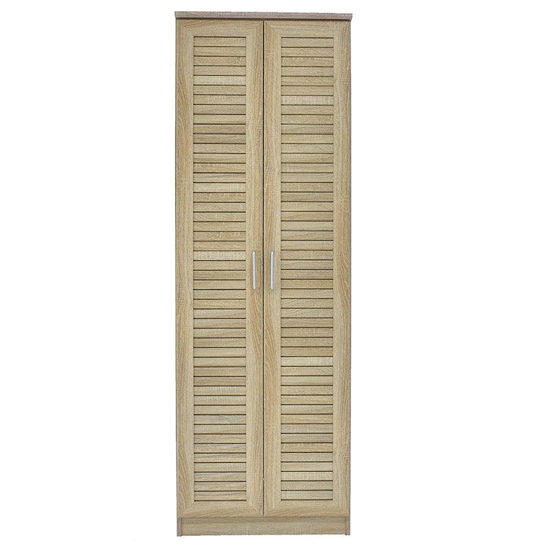 Pantofar Sante, sonoma - maro - nuc - alb - antracit, 60x37x183 cm - Sonoma