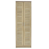 Pantofar Sante, sonoma - maro - nuc - alb - antracit, 60x37x183 cm - Sonoma