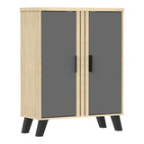 Pantofar Shoby, 71x30x91 cm - Antracit-Sonoma