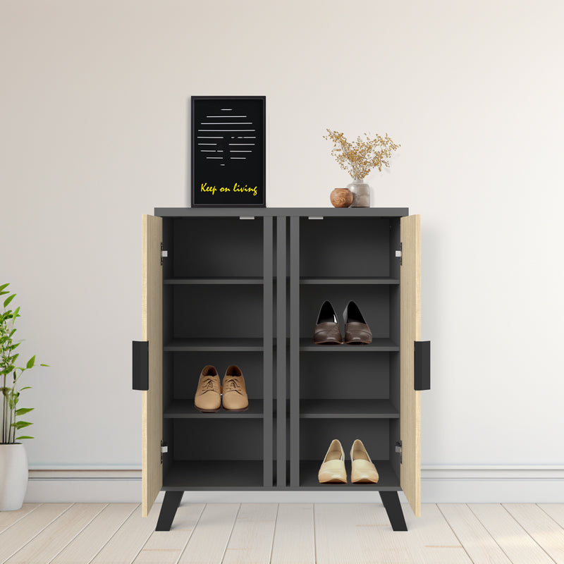 Pantofar Shoby, 71x30x91 cm - Sonoma-Antracit