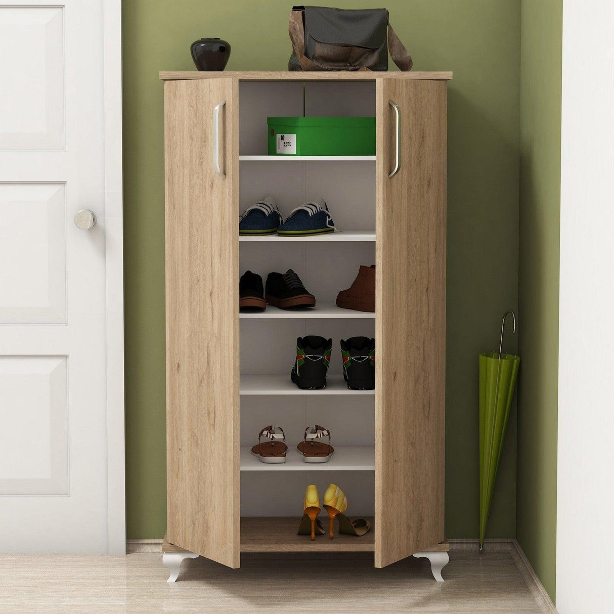 Pantofar Tisra, Nuc, 72x120x33 cm