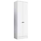Pantofar Vivre cu 6 rafturi, Alb, 60x183x38 cm - Alb