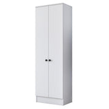 Pantofar Vivre cu 6 rafturi, Alb, 60x183x38 cm - Alb