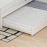 Pat Bed Benia, Placaj, 90x190 cm - Alb