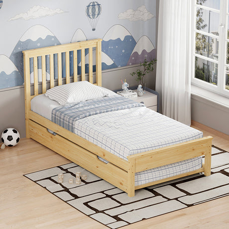 Pat Bed Benia, Placaj, 90x190 cm