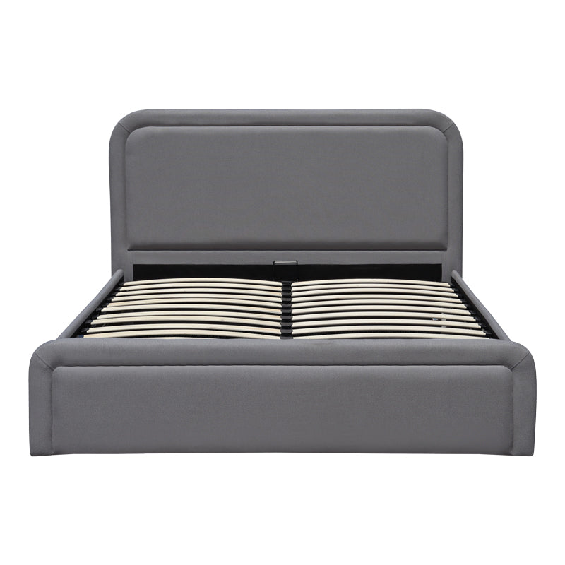 Pat Bendy, cu depozitare, Diverse culori, 120x200 cm - Antracit | SKU: 388-000036 | Pat Bendy, cu depozitare, 120x200 cm, varianta Antracit, produs pentru amenajarea locuinței, disponibil online în România la CasaMob