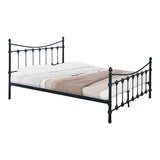 Pat Beowulf metal, Alb - Negru, 140x190x102 cm - Pat Beowulf metal, Alb - Negru, 140x190x102 cm - 285-000017