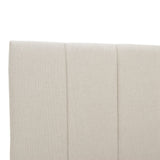 Pat cu spatiu de depozitare Snuggle, Bej - Gri, 120x200 cm - Bej