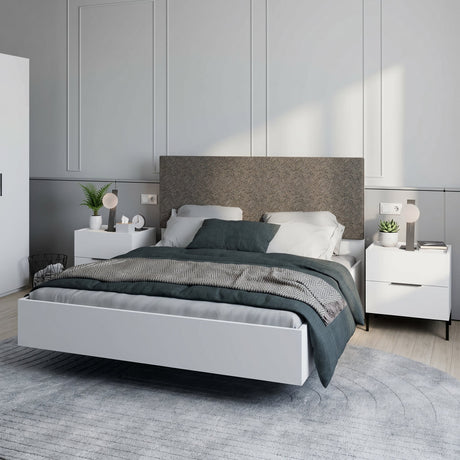 Pat dublu KRY-1616-DD-3 Home Collection® Oryana, 171x120x206 cm