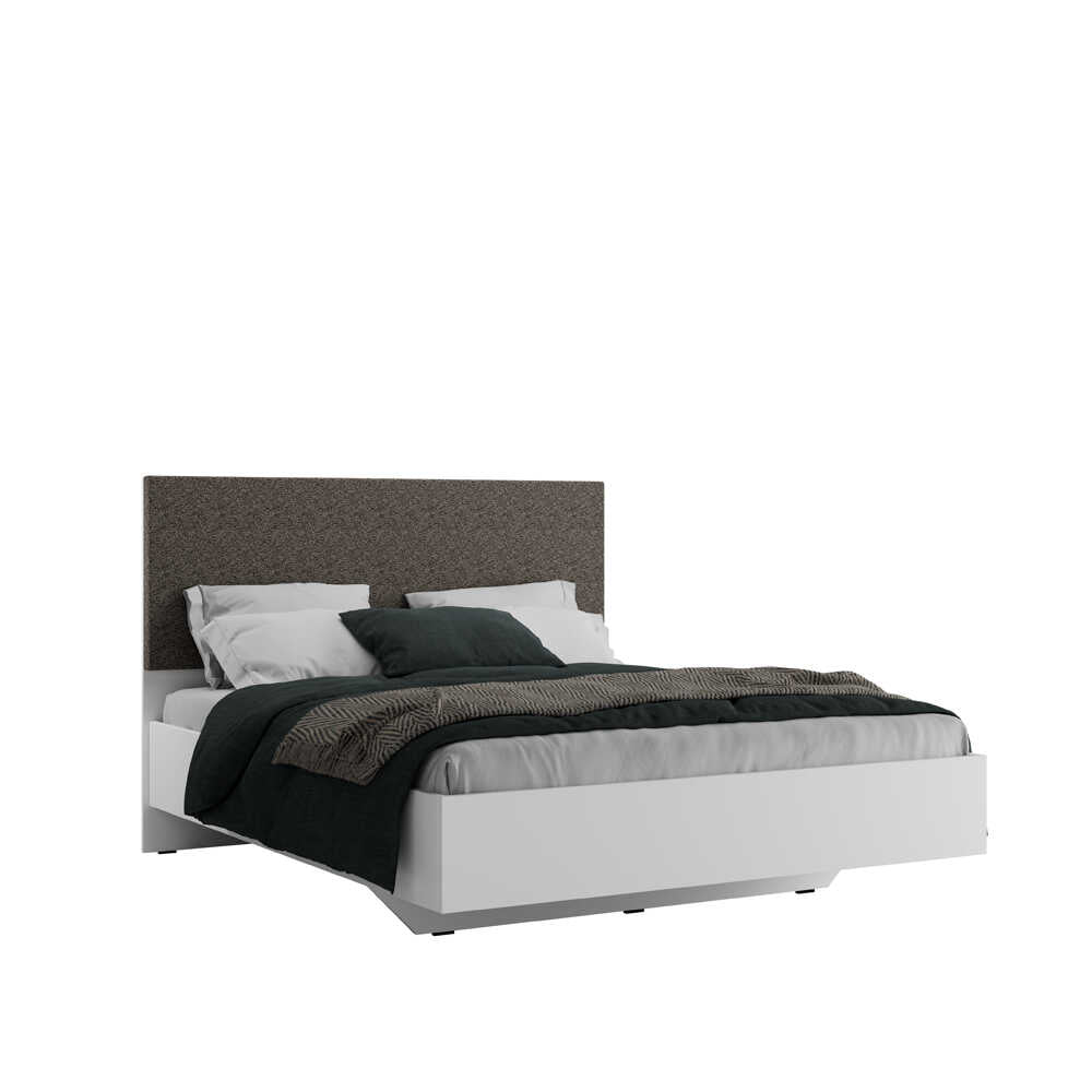 Pat dublu KRY-1616-DD-3 Home Collection® Oryana, 171x120x206 cm - Alb | SKU: KRY-1616-DD-3, KRY-1616-OO-3, KRY-1716-FF-3, KRY-1716-OO-3
