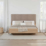 Pat dublu KRY-1616-DD-3 Home Collection® Oryana, 171x120x206 cm - Stejar | SKU: KRY-1716-FF-3
