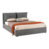 Pat dublu Dorma, cu depozitare, Diverse culori, 160x200 cm - Antracit | SKU: 279-000024 | Pat dublu Dorma, cu depozitare, 160x200 cm, varianta Antracit, produs pentru amenajarea locuinței, disponibil online în România la CasaMob