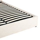 Pat dublu Dorma, cu depozitare, Diverse culori, 160x200 cm - Crem | SKU: 279-000025 | Pat dublu Dorma, cu depozitare, 160x200 cm, varianta Crem, produs pentru amenajarea locuinței, disponibil online în România la CasaMob