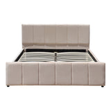 Pat dublu Doulia, catifea, Diverse culori, 150x200 cm - Bej | SKU: 388-000048 | Pat dublu Doulia, catifea, 150x200 cm, varianta Bej, produs pentru amenajarea locuinței, disponibil online în România la CasaMob