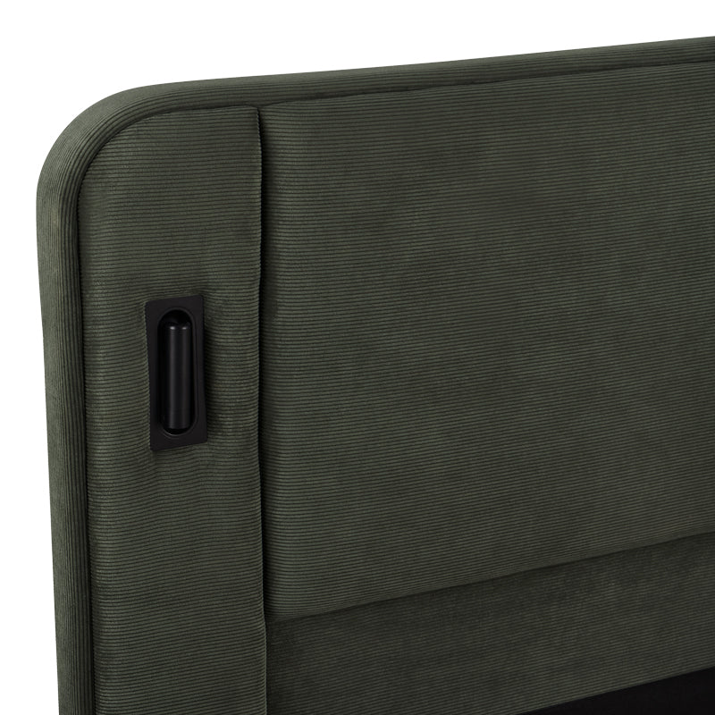 Pat dublu Fomo, Diverse culori, 160x200 cm - Verde | SKU: 279-000035 | Pat dublu Fomo, 160x200 cm, varianta Verde, produs pentru amenajarea locuinței, disponibil online în România la CasaMob