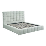 Pat dublu Pernant, cu depozitare, bouclé, Diverse culori, 160x200 cm - Gri deschis | SKU: 429-000005 | Pat dublu Pernant, cu depozitare, bouclé, 160x200 cm, varianta Gri deschis, produs pentru amenajarea locuinței, disponibil online în România la CasaMob